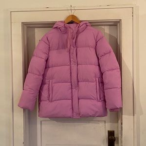 GAP Lavender Puffer Jacket XS